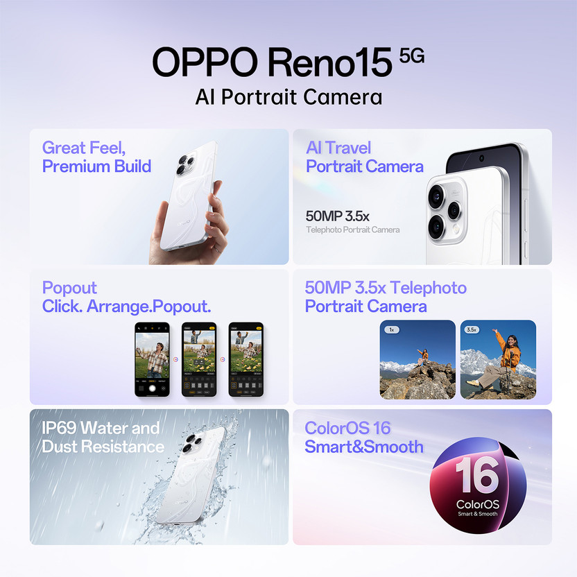 OPPO Reno15 5G (256 GB)