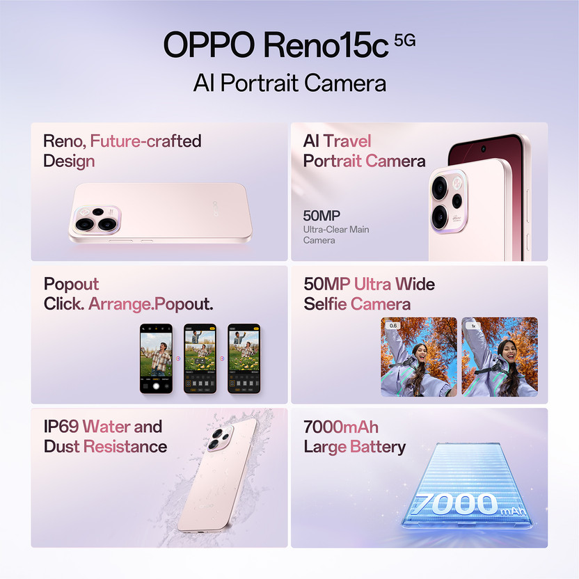 OPPO Reno15c 5G (256 GB)
